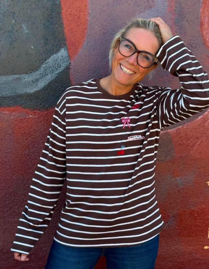PCSADIE T-shirt - Chicory Coffee